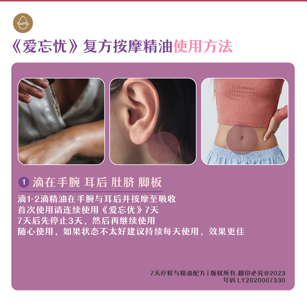 EnergyCodes - Happy Go Lucky Massage Essential Oil 爱忘忧